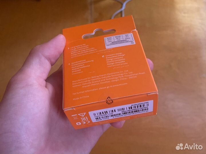 Колонка mi compact bluetooth speaker 2