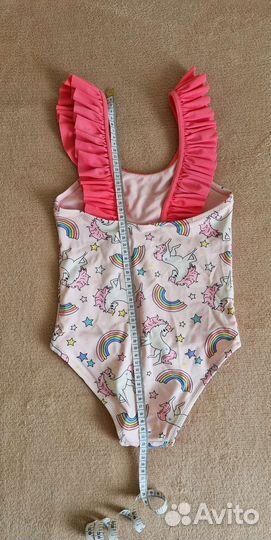 Купальник для девочки 104,116-122см