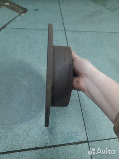 Диск тормозной задний Nissan Qashqai J10 mr20de