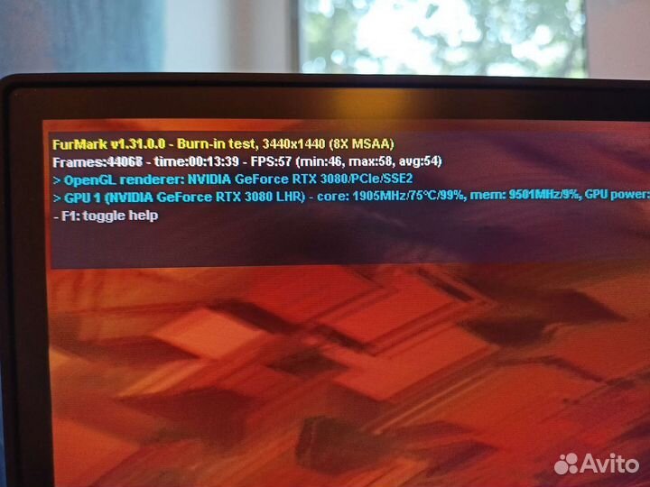 Rtx 3080, MSI Ventus 3X Plus OC, б/у