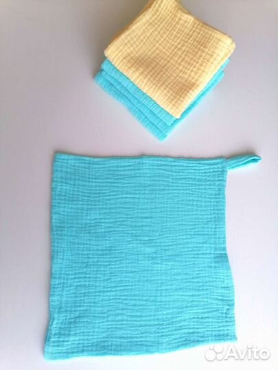 Салфетки (платочки) из муслина