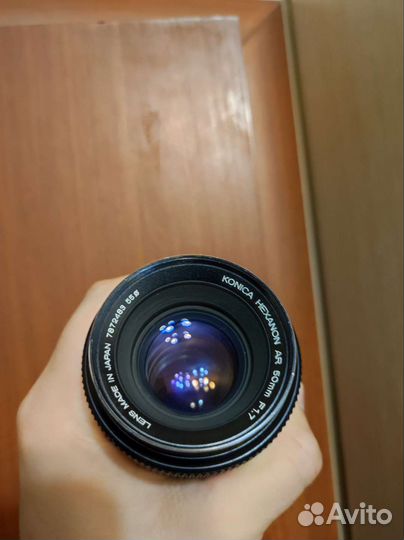 Объектив Konica hexanon ar 50 1.7