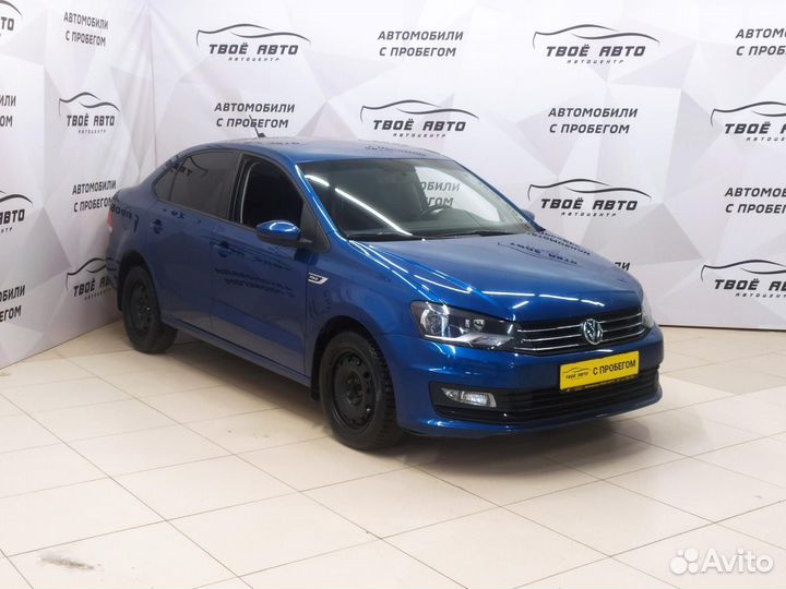 Volkswagen Polo 1.6 AT, 2018, 79 202 км