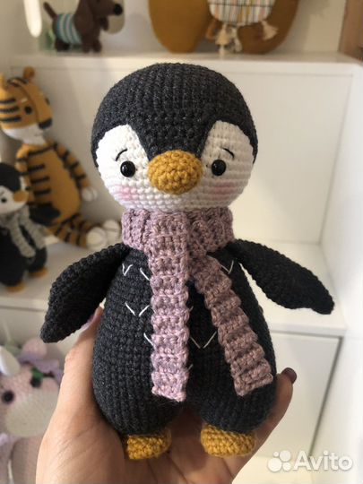 Игрушка ручной работы Пингвин