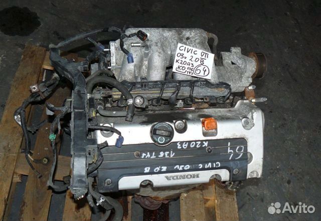 Двигатель Хонда Цивик 8 2.0 K20A3