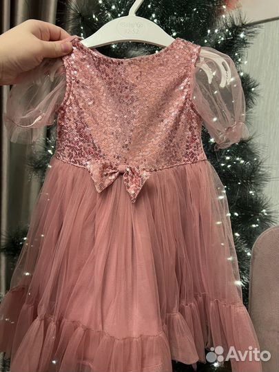 Платье для девочки 12-18 мес (86 рр)