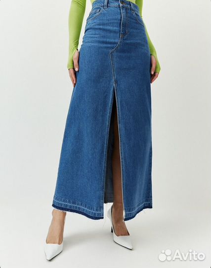 Юбка джинсовая новая 52 размер