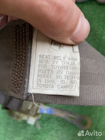 Ремень безопасности передний Toyota Camry SV40 4S