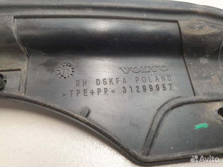 Уплотнитель двери передней правой Volvo S60 2010-2018