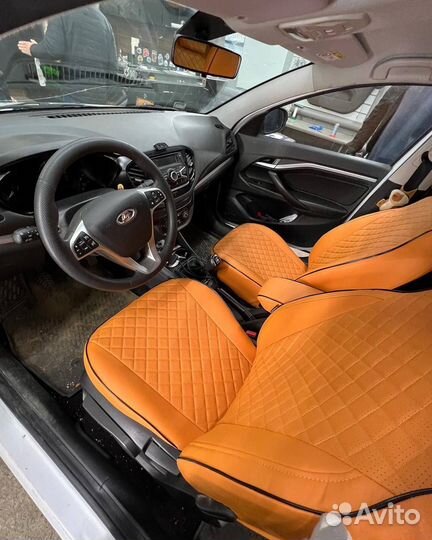 Авточехлы экокожа на Ford Focus 1 от Автопилот