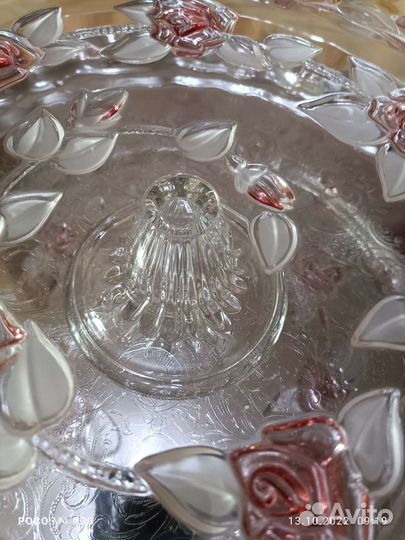 Новая тортовница на ножке