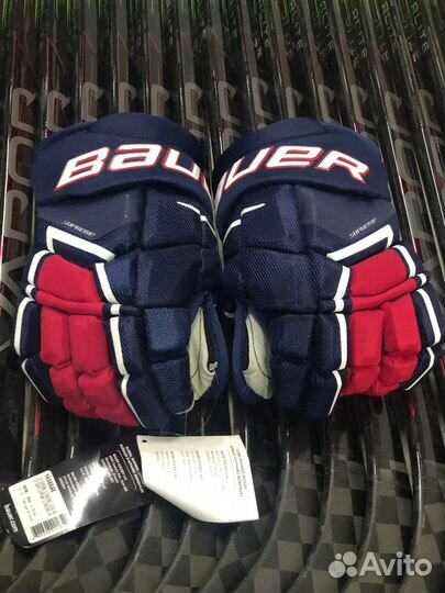 Bauer Ultrasonic красно-синие 12