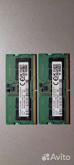 Оперативная память ddr5 28gb 4800 Samsung