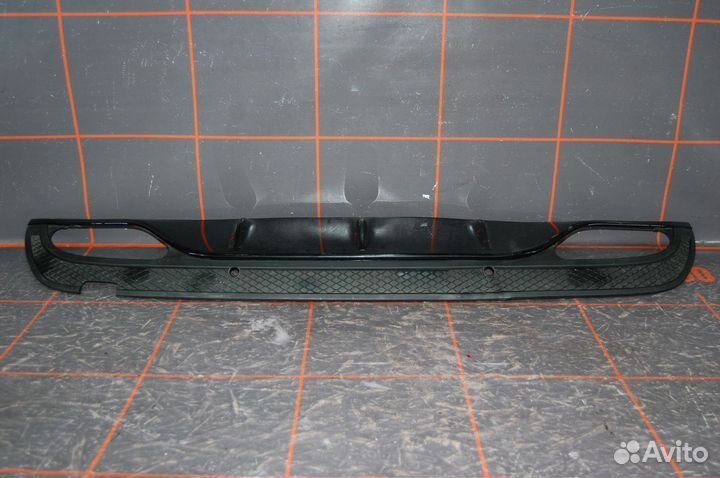 Спойлер бампера заднего - Mercedes-Benz C-klasse