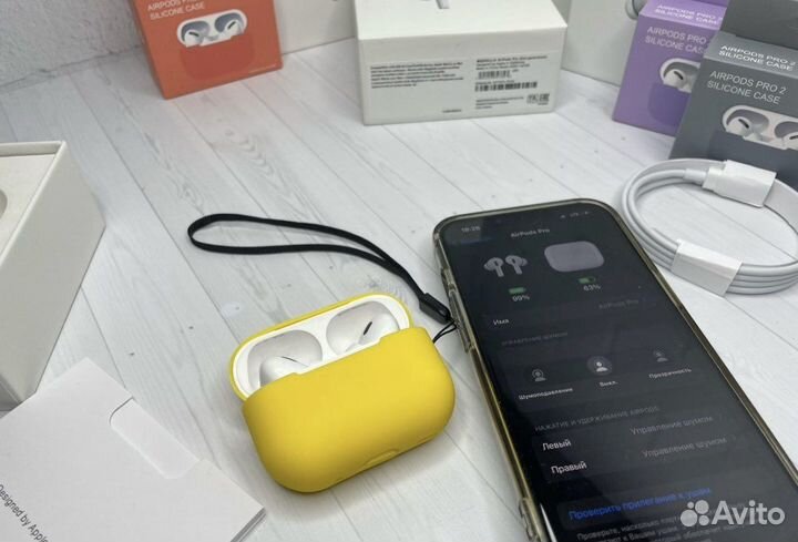 AirPods Pro 2 Поколение (Гарантия + Чехол )