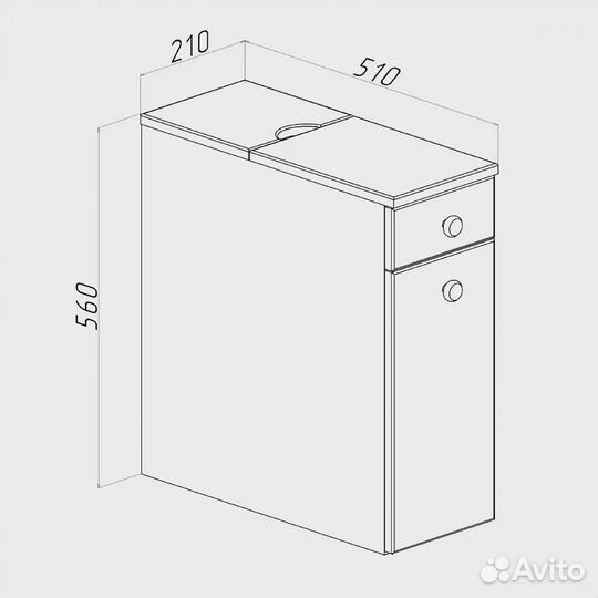 Полупенал Runo Комбо 21 (00-00000532)