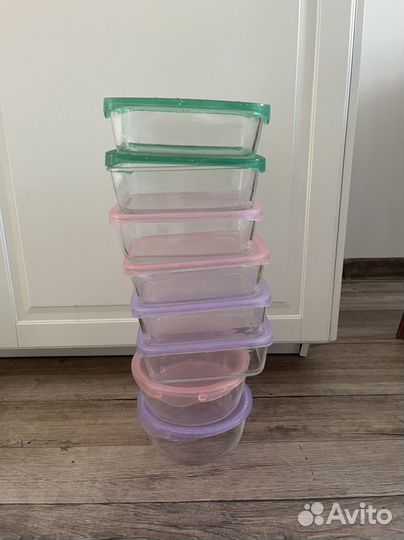 Контейнер для еды стекло