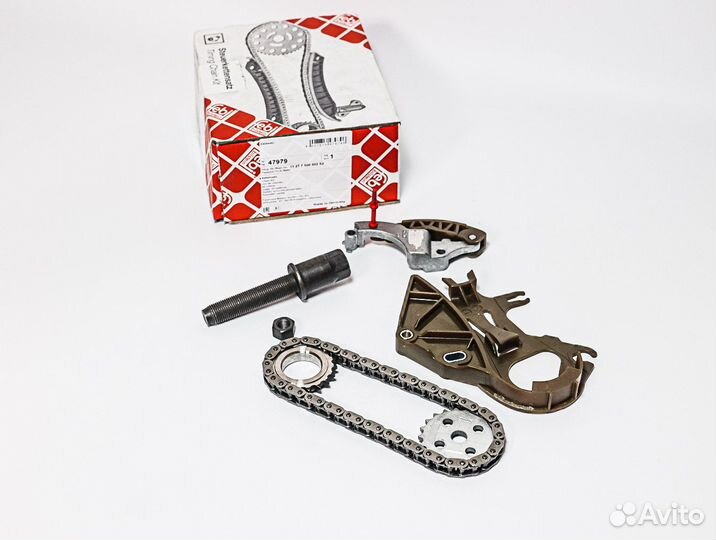 Комплект цепи для масляного насоса N43 N45 BMW 1 3