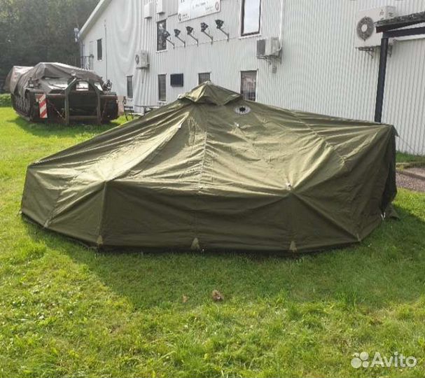 Милитари шведская военная палатка десантная