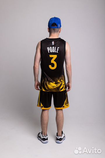 Шорты баскетбольные Nike Warriors NBA