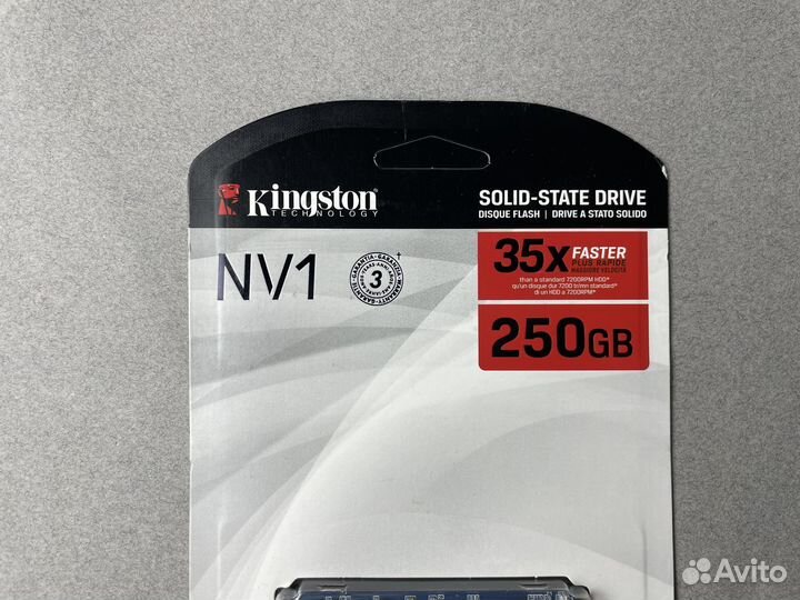 SSD KingSton NV1 snvs/250G 250 GB, M.2 2280, PCI-E