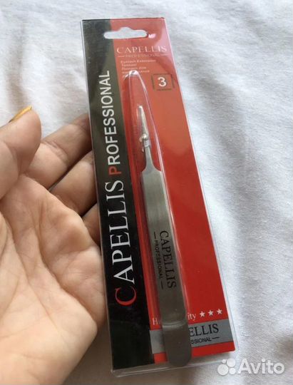 Пинцет для наращивания ресниц