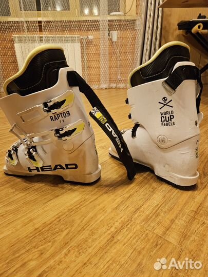 Ботинки горнолыжные Head б/у размер 24-24,5