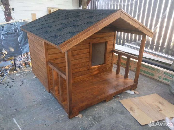 Будка для собаки утепленная
