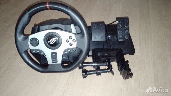 Игровой руль Dexp Wheelman Pro. 900 градусов