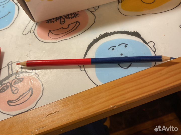 Карандаши цветные двухсторонние для рисования