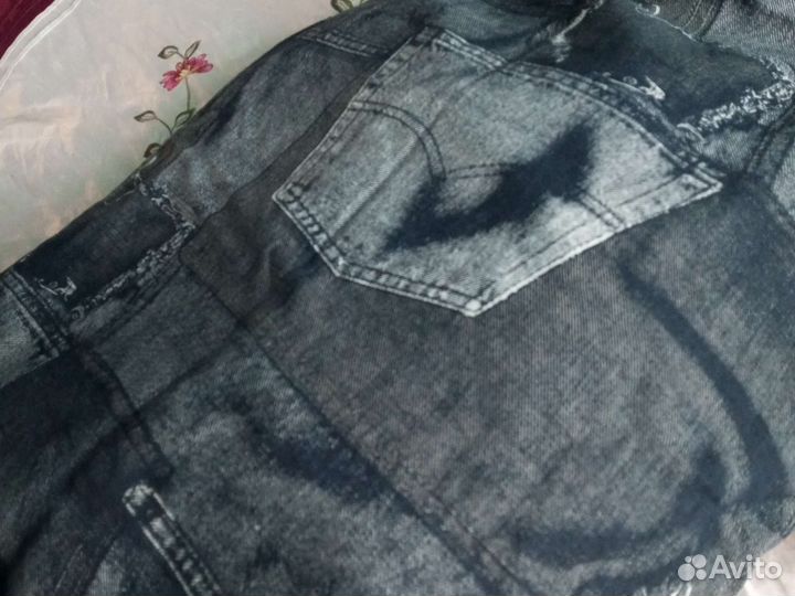 Простынь из джинсовой ткани