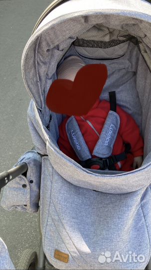 Коляска 2 в 1 Luxmom