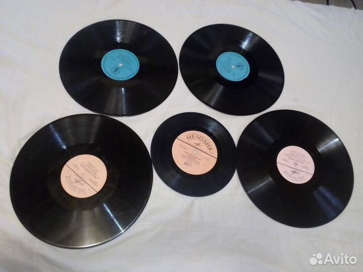 Старые пластинки для декора, за все