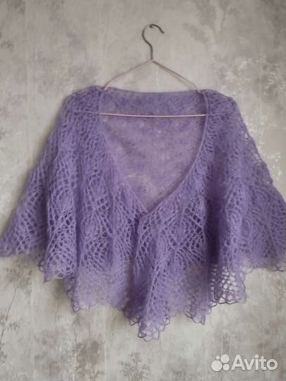 Шаль ручная работа