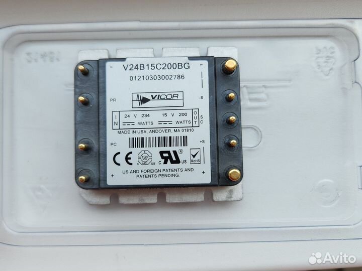 DC-DC преобразователь 15v 200w