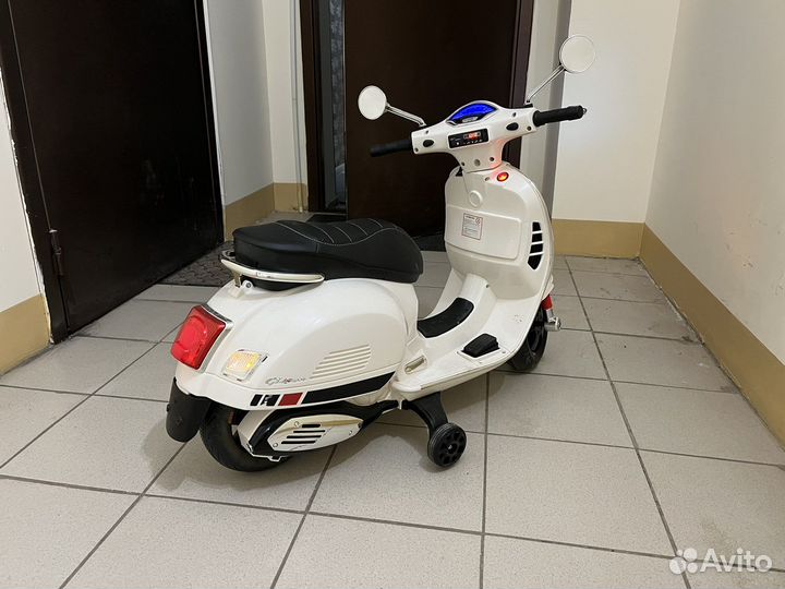 Детский Электромотороллер Kreiss Vespa