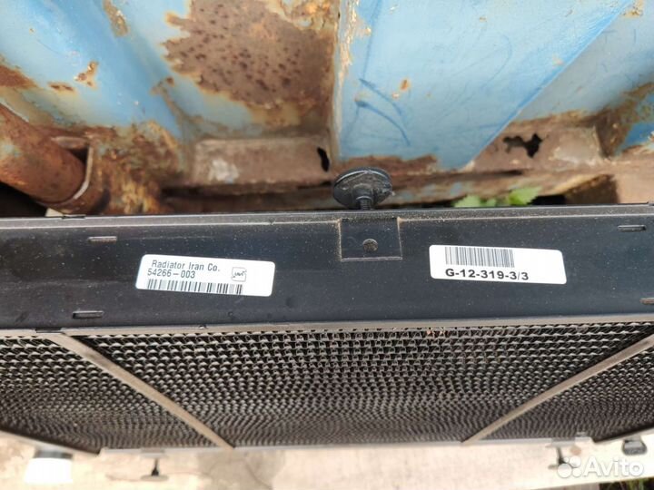 Радиатор газель бизнес медный 3х рядный