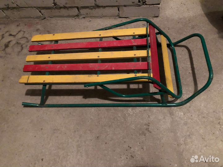 Детские зимние санки