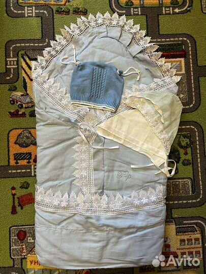 Конверт на выписку для мальчика лето весна осень