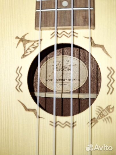 Укулеле концерт flight DUC 325 SP/ZEB