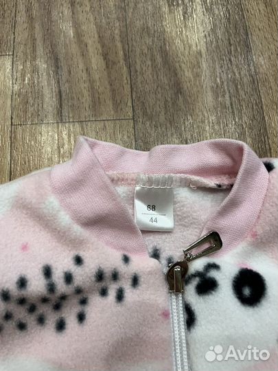 Флисовый комбинезон 68