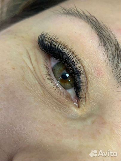 Наращивание ресниц на дому