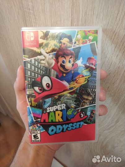 Картридж super Mario Odyssey Nintendo switch