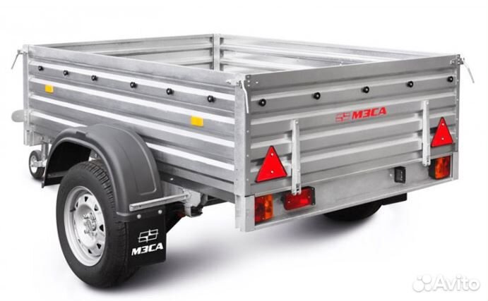 Прицеп легковой мзса 817710.024 1,85х1,23 выс борт