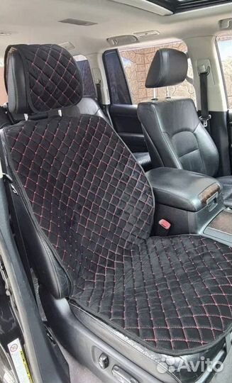 Накидки на сиденья из велюра