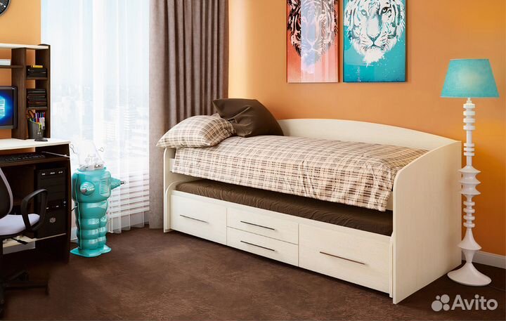 Кровать двухъярусная 