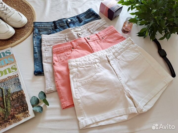 Женские джинсовые шорты 42 44
