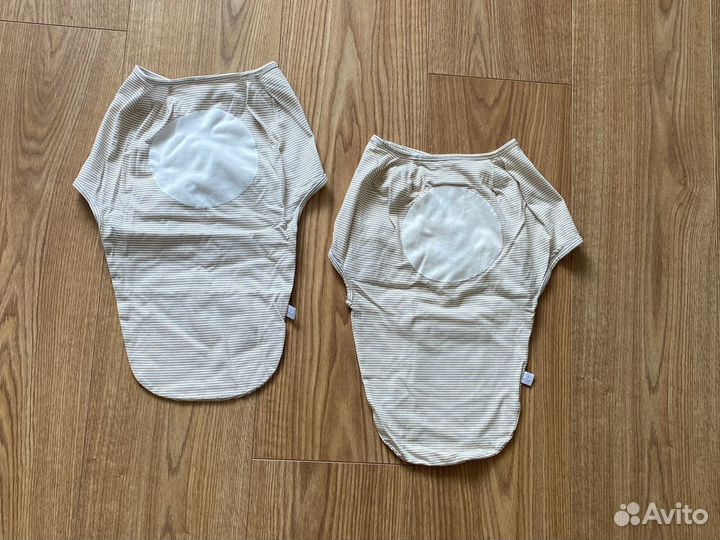 Трикотажные пеленки на липучках 2 шт