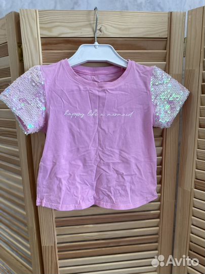 Проам футболку б/у для девочки