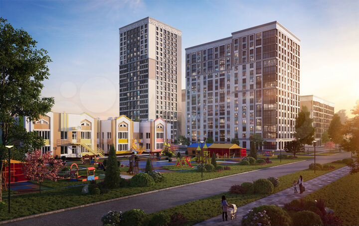 2-к. квартира, 70,5 м², 2/16 эт.